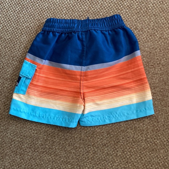 M-I-D Stripe Swim Trunks 6 Months - Picture 4 of 6
